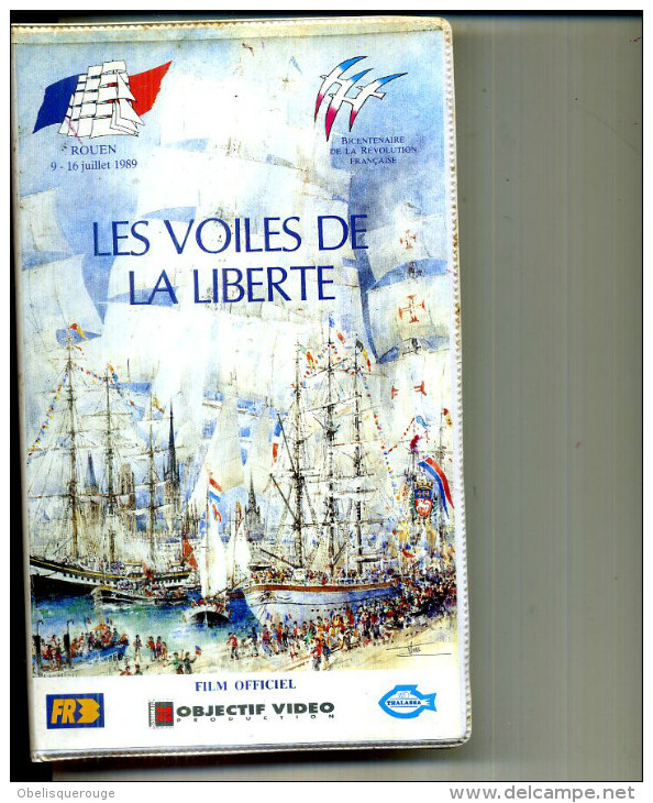 VIDEO  VOILES DE LA LIBERTE ROUEN 1989 - Reizen