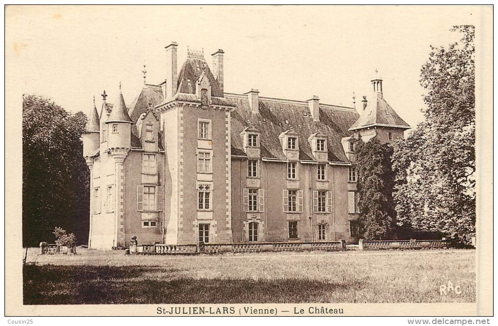 86 SAINT JULIEN LARS - Le Château - Saint Julien L'Ars