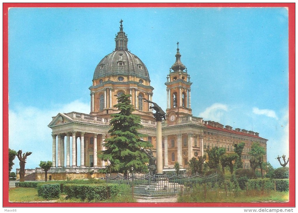 CARTOLINA NV ITALIA - TORINO - Basilica Di Superga - Juvarra 1731 - 10 X 15 - Kirchen