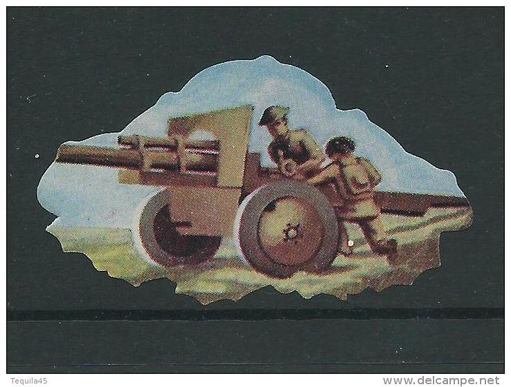 GB ENGLAND Patriotic Vignette Guerre War WWII WW2 "english Artillery" Canon Cinderella Poster Stamp Label N°23 - Cinderellas