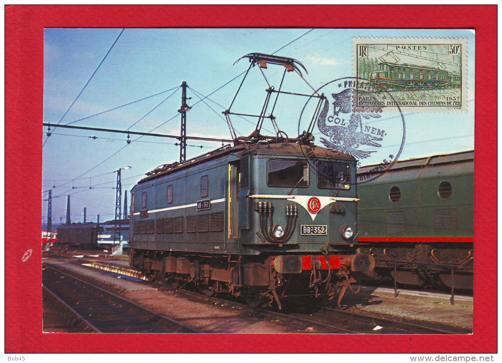 6534 - CARTE POSTALE TRAIN RAIL CHEMIN DE FER CHEMINOT LOCOMOTIVE BB 352 - Other & Unclassified