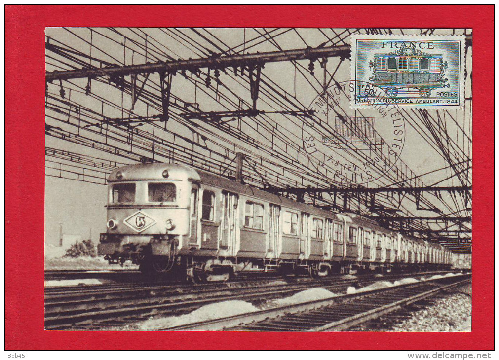 6537 - CARTE POSTALE TRAIN RAIL CHEMIN DE FER CHEMINOT LOCOMOTIVE BUDD - Other & Unclassified