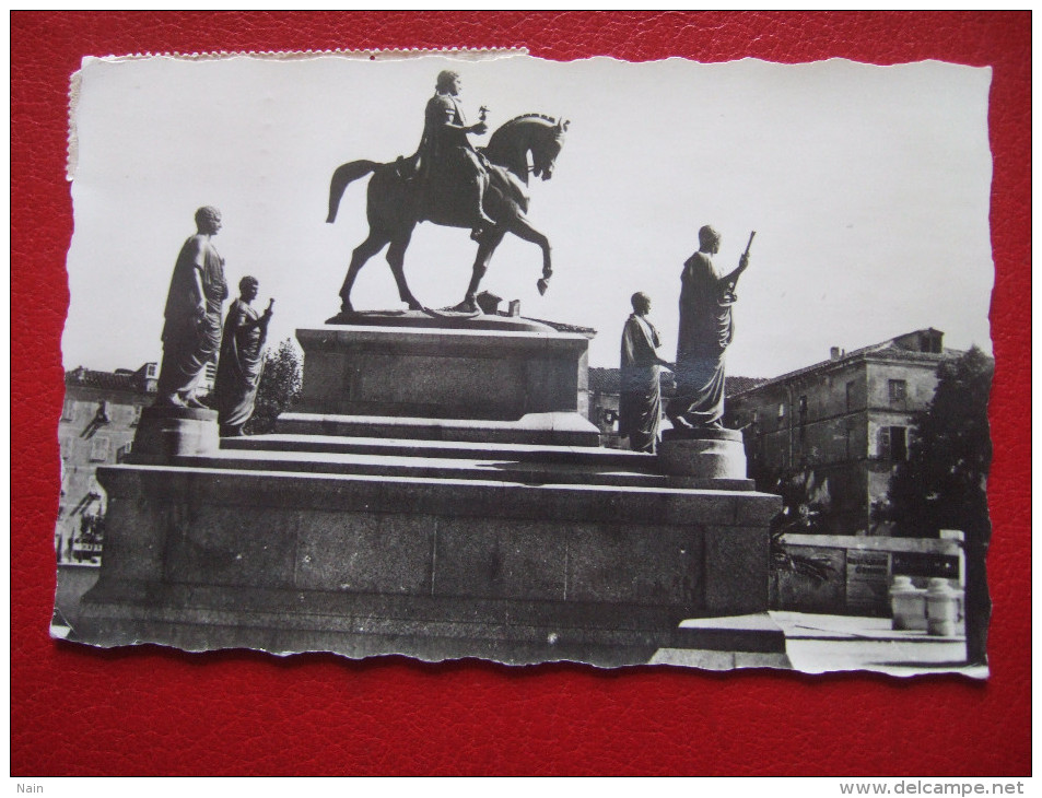 20 - AJACCIO  MONUMENT NAPOLEON - + AFFRANCHISSEMENT.... - Ajaccio