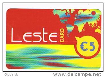 PORTOGALLO (PORTUGAL) - ONI TELECOM (REMOTE) - LESTE € 5 - USED °  -  RIF. 8070 - Portugal