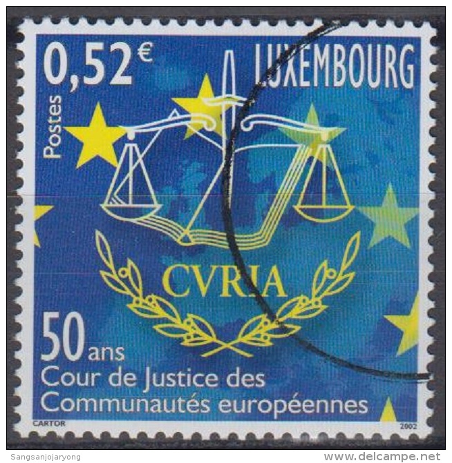 Specimen, Luxembourg Sc1089 Court Of Justice Of The European Communities 50th Anniversary - European Community