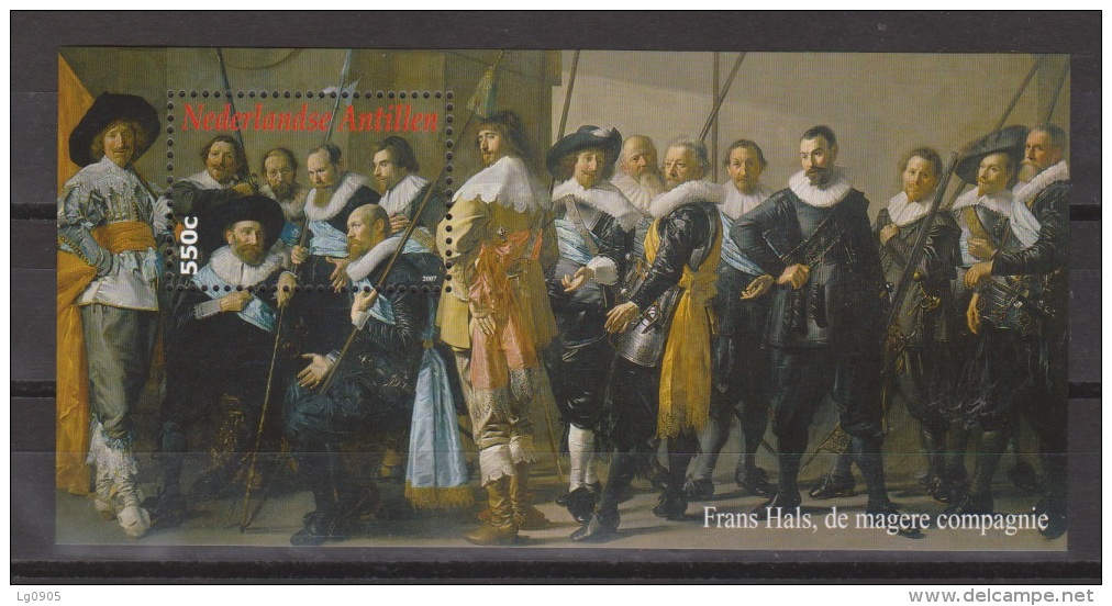 Nederlandse Antillen Dutch Antillen Blok Sheet 1778  MNH ; Schilderijen, Paintings, Pintura, Peinture Frans Hals - Andere & Zonder Classificatie