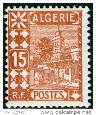 ALGERIA, COLONIA FRANCESE, FRENCH COLONY, MOSCHEA DI SIDI ABDER RAHMAN, 1926-1939, NUOVO (MLH*), Scott 38 - Neufs