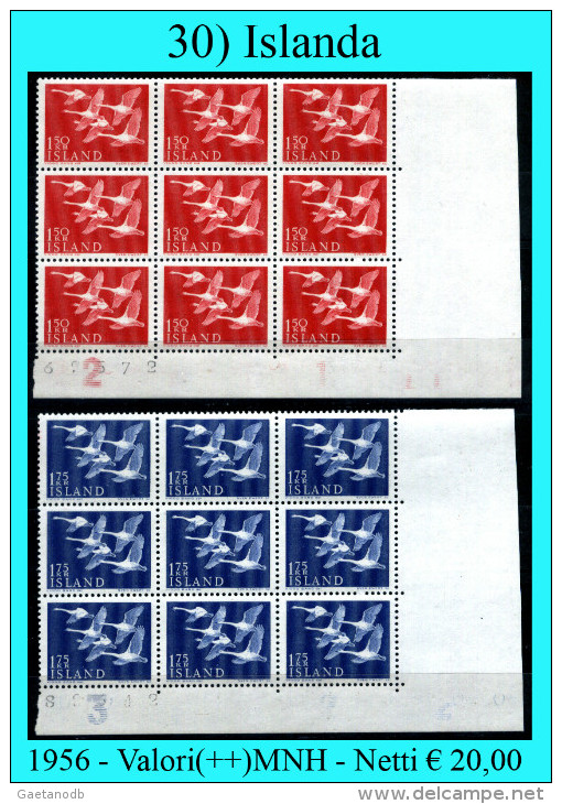 Islanda-030 - Unused Stamps