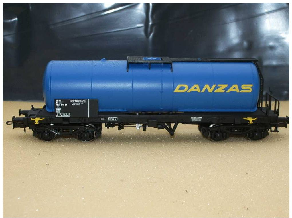 ELECTROTREN 5870K : Wagon Citerne SNCF "DANZAS" - Wagons Marchandises