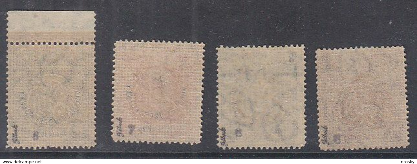 L2926 - TCHECOSLOVAQUIE Yv N°209/12 * - Unused Stamps