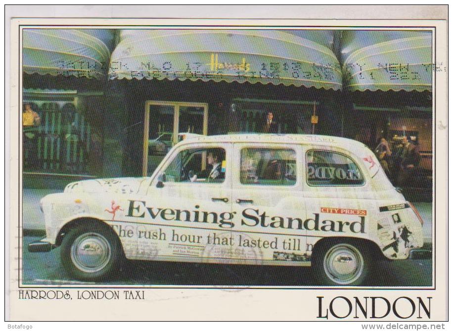 CPM  LONDON TAXI (voir Timbres) - Taxis & Fiacres