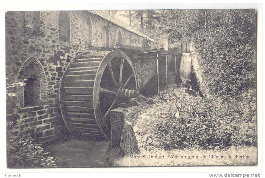 C1371 - Mont-St-Guibert - Vieux Moulin Du Château De Bierbais - Mont-Saint-Guibert