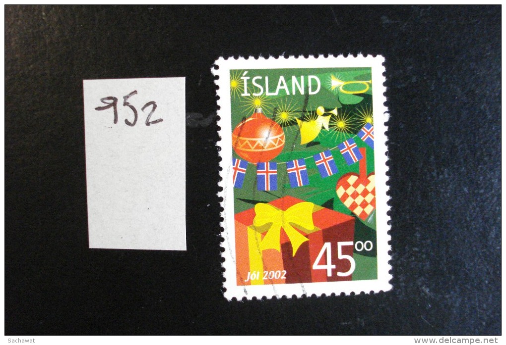 Islande - Année 2002 - Noël - Y.T. 952 - Oblitéré - Used - Gestempeld. - Used Stamps