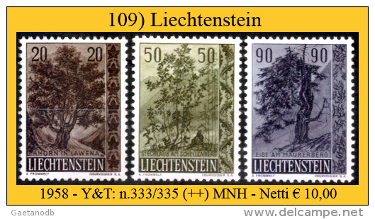 Liechtenstein-109 - Neufs