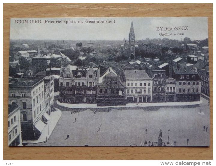 Bromberg / Bydgoszcz 1910 Year / Old Markt /   Reproduction - Westpreussen