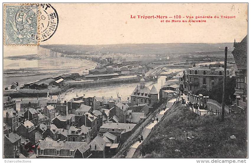 Le Tréport   76    Vue Générale - Le Treport