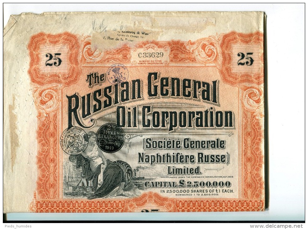 Russian Oil  Numero  C33629 - Russie