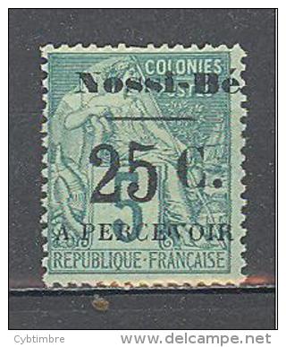 Nossi-Bé: Yvert N° Taxe14*,  MLH; Signé Roumet; Voir Scan - Unused Stamps