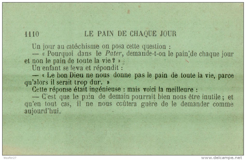 Vieux Papiers , BON POINT , Cathéchisme - Ohne Zuordnung