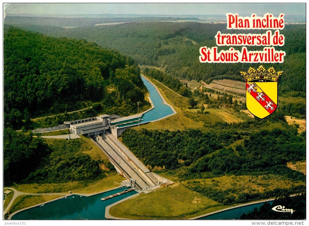 CPSM Plan Incliné Transversal De Saint Louis-Arzviller  L1636 - Arzviller