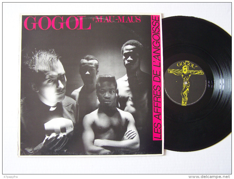 GOGOL + MAU-MAUS LP Vinyle ROCK PUNK Les Affres De L'angoisse EX / EX FRANCE - Punk