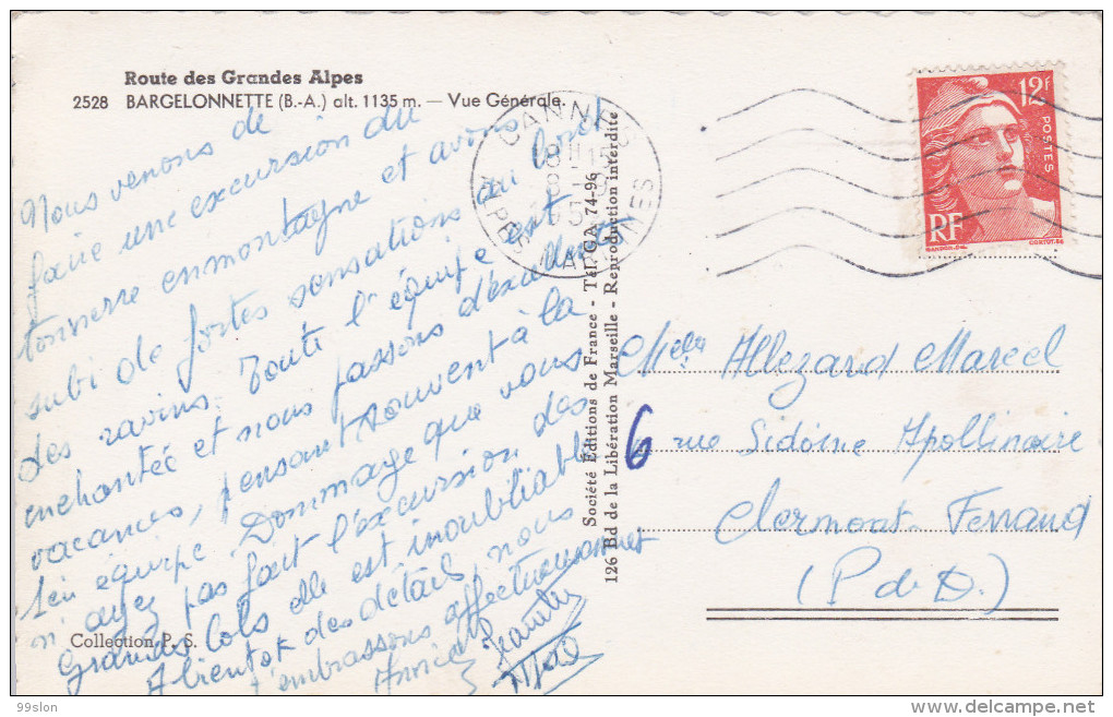 BARCELONNETTE (04) - Vue Générale - Barcelonnette