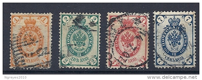 140013237  RUSIA  YVERT  Nº  28/29/30/32 - Used Stamps