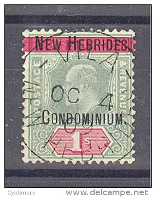 Nouvelles Hébrides: Yvert N° 11°; RR; Belle Oblitération Centrale Lisible; Very Fine Used; Côte 810.00€; RARE. SCARCE! - Used Stamps