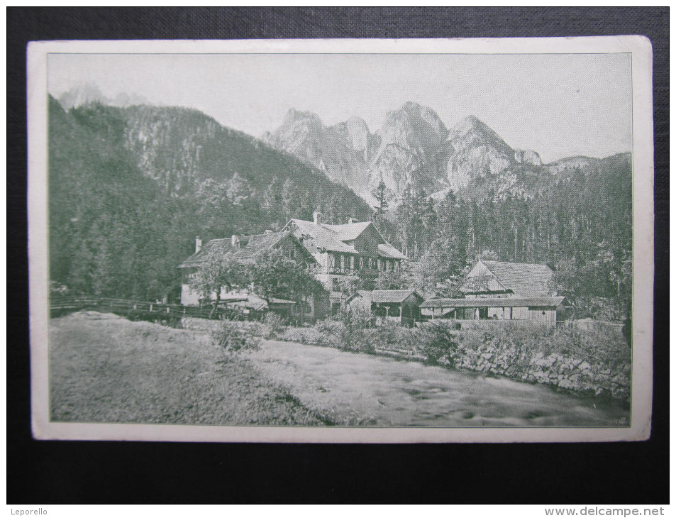 AK GOSAU B. Gmunden Pension Gosauschmied  Ca.1910 ///  D*12445 - Gmunden