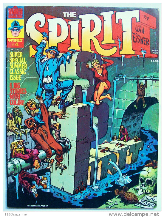 Edition USA  (Warren Publishing Co.) > WILL EISNER : THE SPIRIT #4 - Octobre 1974 - Warren