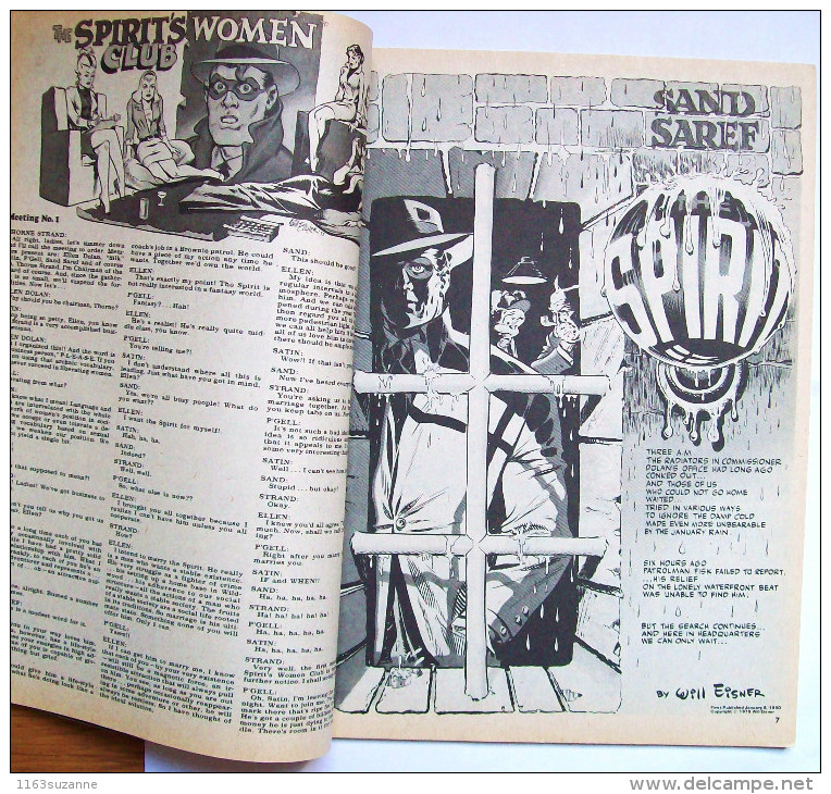 Edition USA  (Warren Publishing Co.) > WILL EISNER : THE SPIRIT #8 - Juin 1975 - Warren