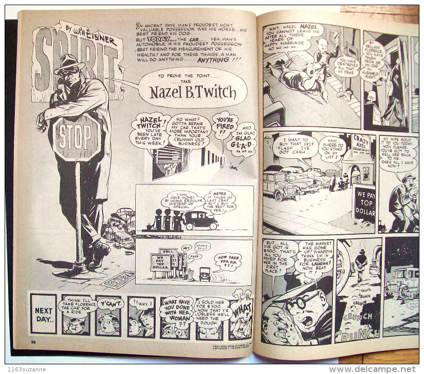 Edition USA  (Warren Publishing Co.) > WILL EISNER : THE SPIRIT #11 - Décembre 1975 - Warren