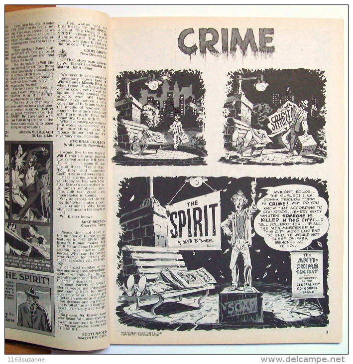 Edition USA  (Warren Publishing Co.) > WILL EISNER : THE SPIRIT #11 - Décembre 1975 - Warren