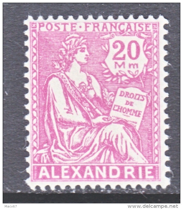 ALEXANDRIA   82  * - Unused Stamps