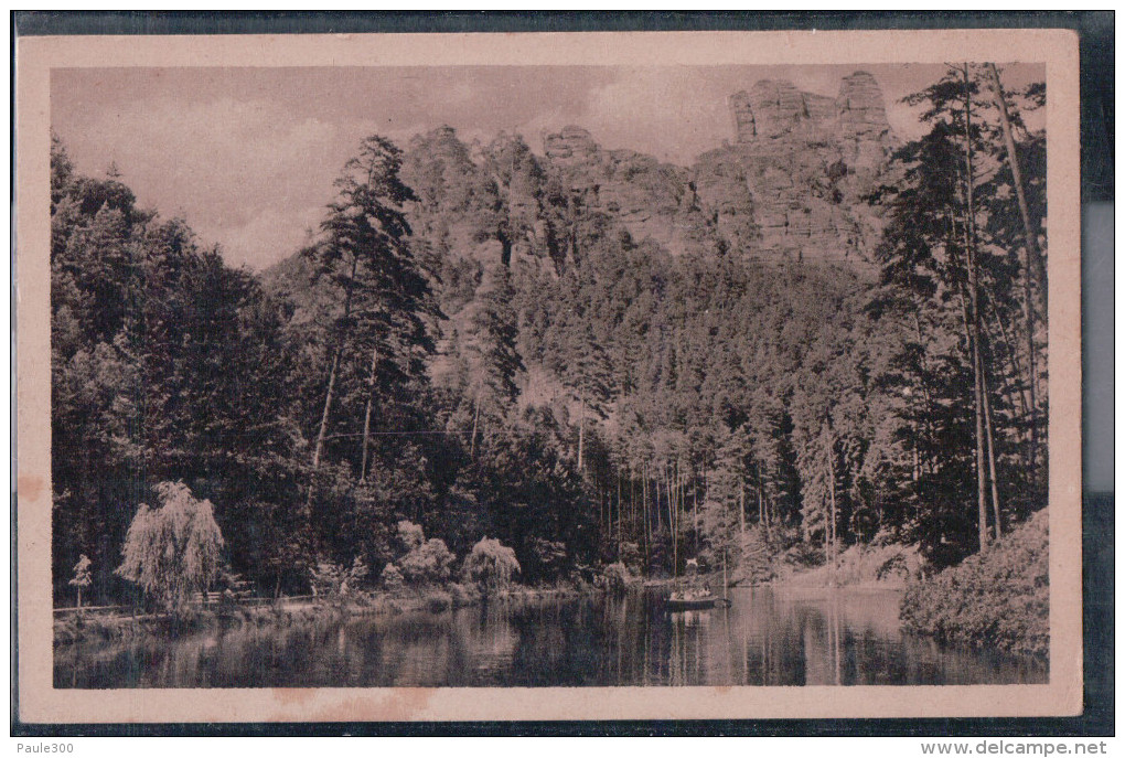 Rathen - Amselsee Mit Lokomotive - Sächsische Schweiz - Rathen