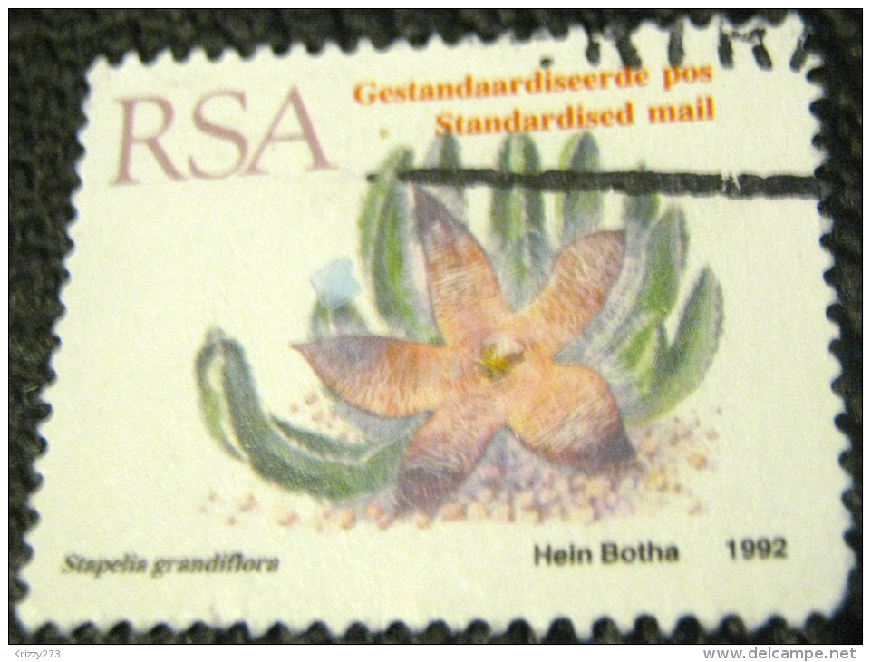 South Africa 1993 Succulents Stapelia Grandiflora 45c - Used - Used Stamps