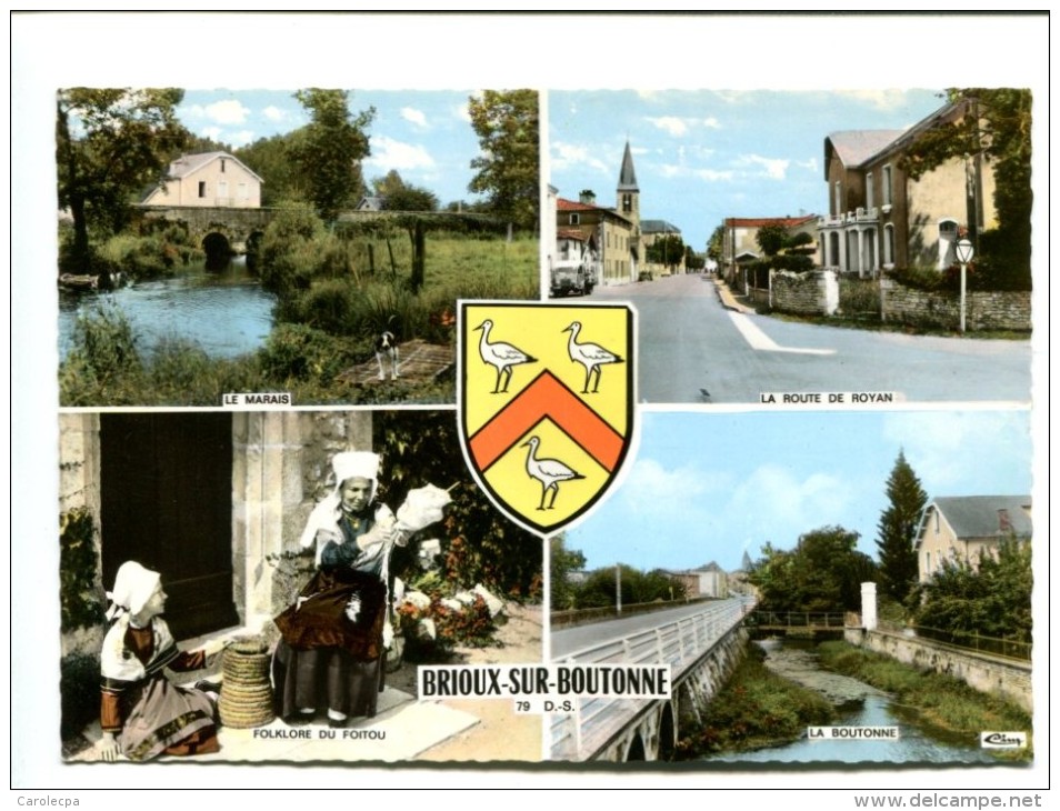 CP -BRIOUX SUR BOUTONNE (79) - Brioux Sur Boutonne