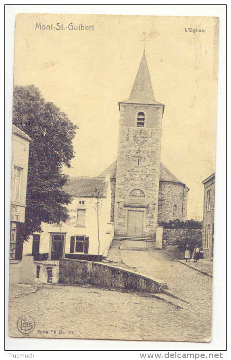 C1372 - Mont-St-Guibert - L´ Eglise  *Nels 79 N° 22* - Mont-Saint-Guibert