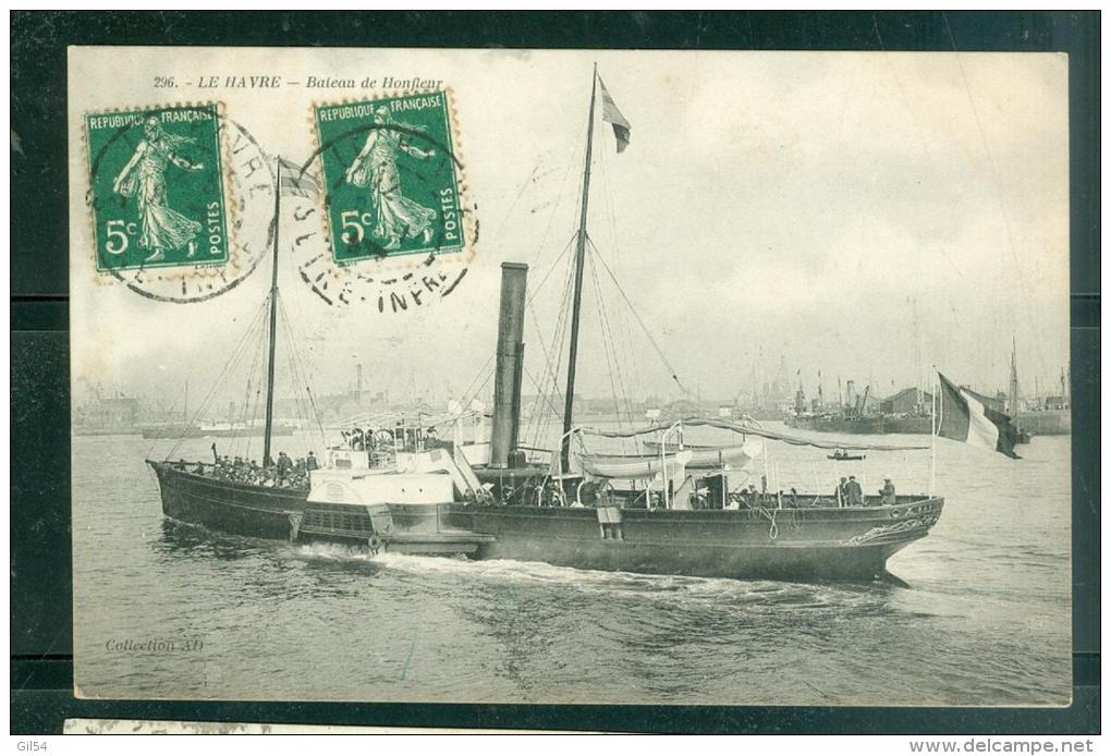 N°296  - Le Havre Bateau De Honfleur    -  LFL183 - Ferries