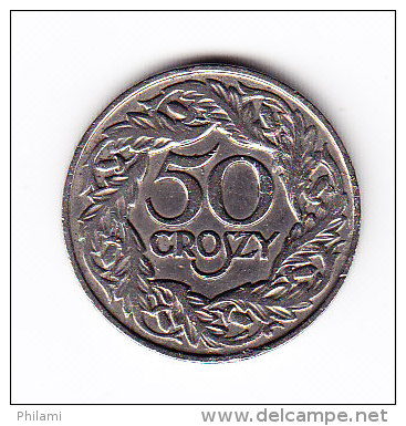 POLOGNE Y 13 1923, 50C. (4PM21) - Pologne