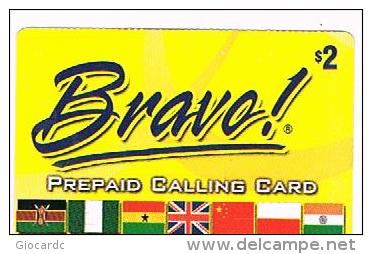 STATI UNITI (USA) - (REMOTE)  DPC - BRAVO: FLAGS       -  USED  -  RIF. 8092 - Andere & Zonder Classificatie