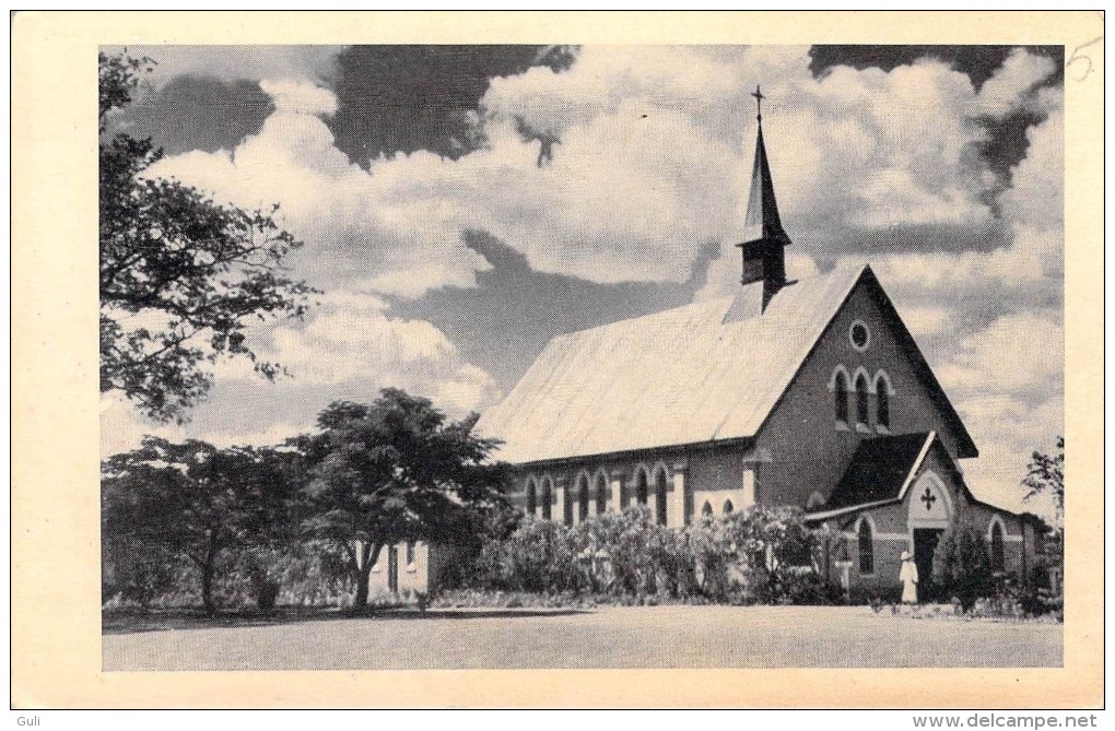 Congo - Kinshasa (Lubumbashi) ELISABETHVILLE Collège St François De Sales-La Chapelle  (Eglise) - Lubumbashi