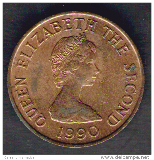 JERSEY 1 PENNY 1990 - Jersey