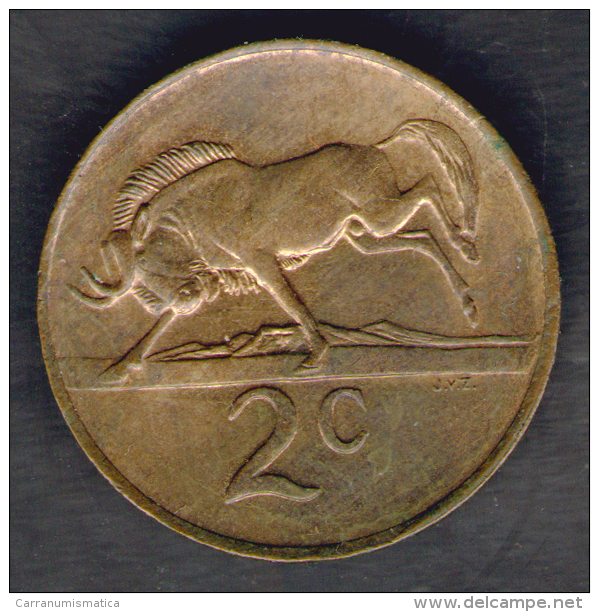 SUD AFRICA 2 CENTS 1990 - Sudáfrica