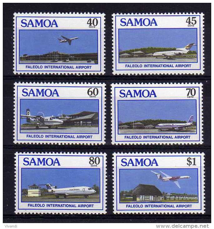 Samoa - 1988 - Opening Of Faleolo Airport - MNH - Samoa