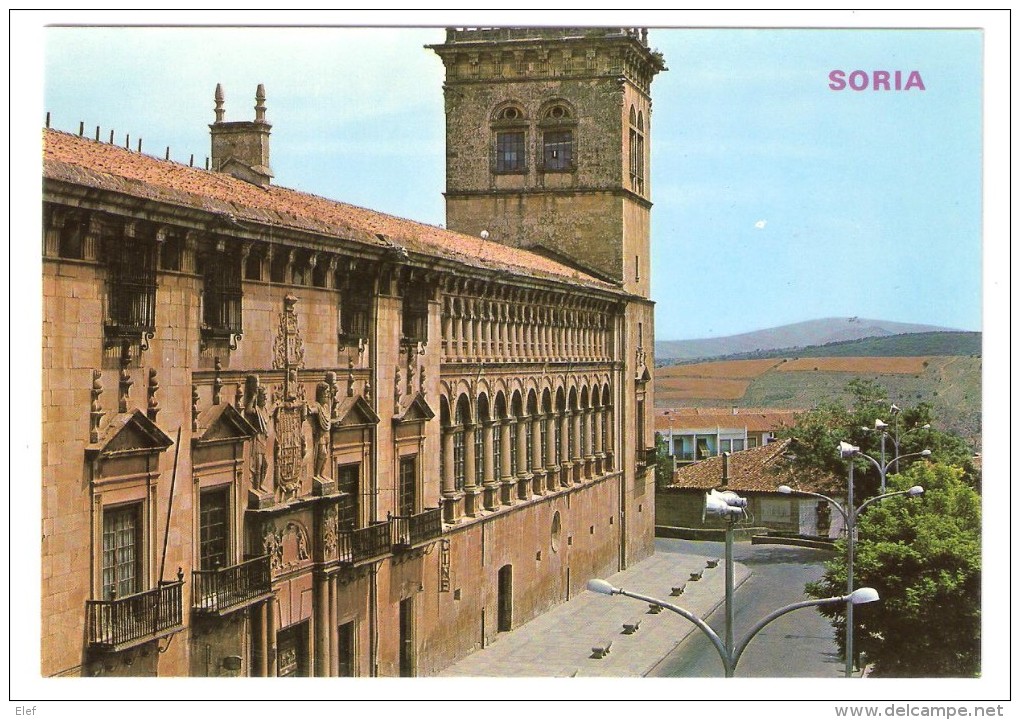 SORIA, Castilla Y Leon, Espana: Palacio De Los Condes De Gomara;  ,TB - Soria