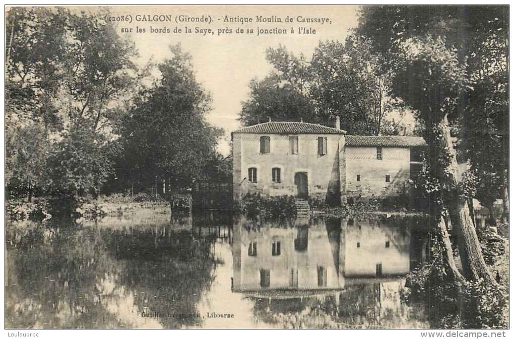 GALGON ANTIQUE MOULIN DE CAUSSAYE - Autres & Non Classés