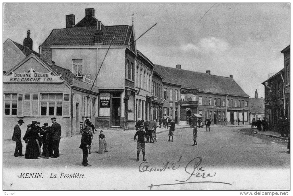 MENIN  -  La Frontière - Menen