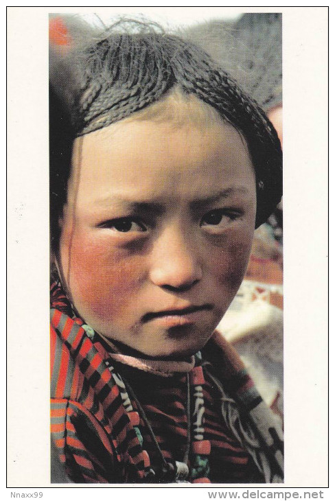 China - A Tibetan Girl - A - Tibet