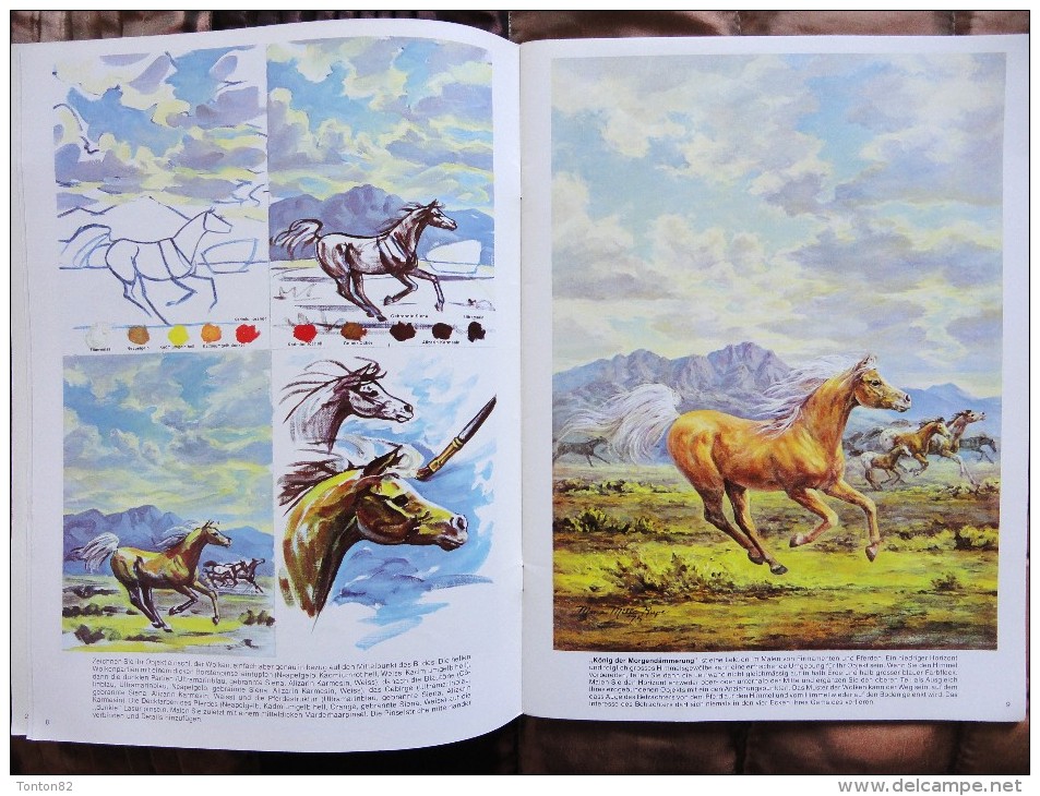 Mona Mills - How To Paint HORSES And Other Animals - Published By Walter Foster - Grafica & Design